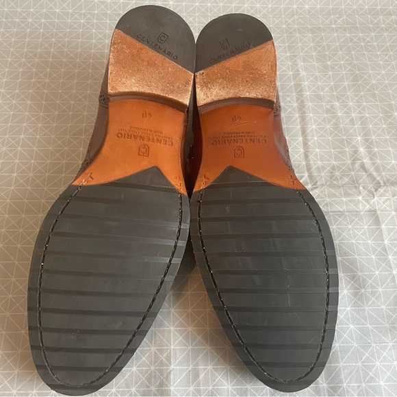 Centenario 1941 Portuguese Leather Double Monk Strap Shoe 40 - Picture 7 of 8